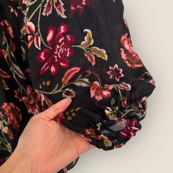 A.L.C. | Floral Wrap Mini Dress | Size 4 - Picture 7 of 10